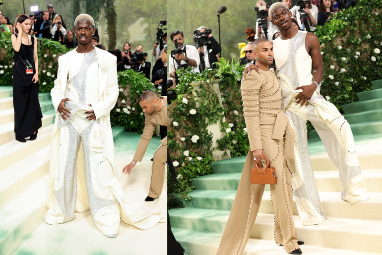Lil Nas X Was Doused in 50,000 Swarovski Crystals at the 2024 Met Gala