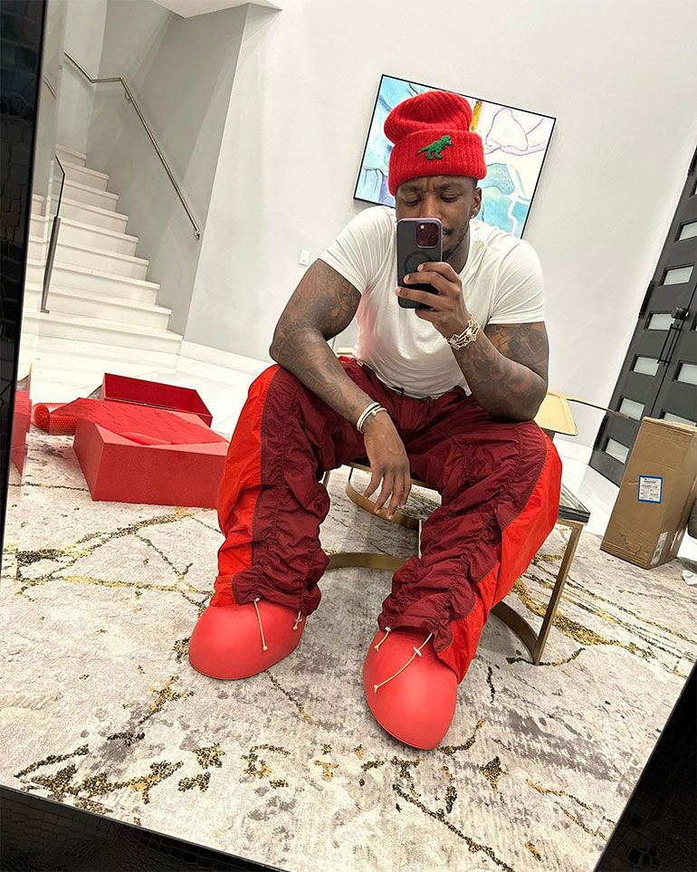 Pardison Fontaine big red boots